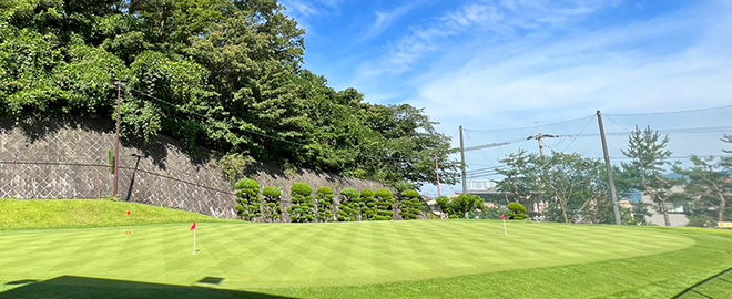 山ノ街ゴルフガーデンのパター・バンカー場